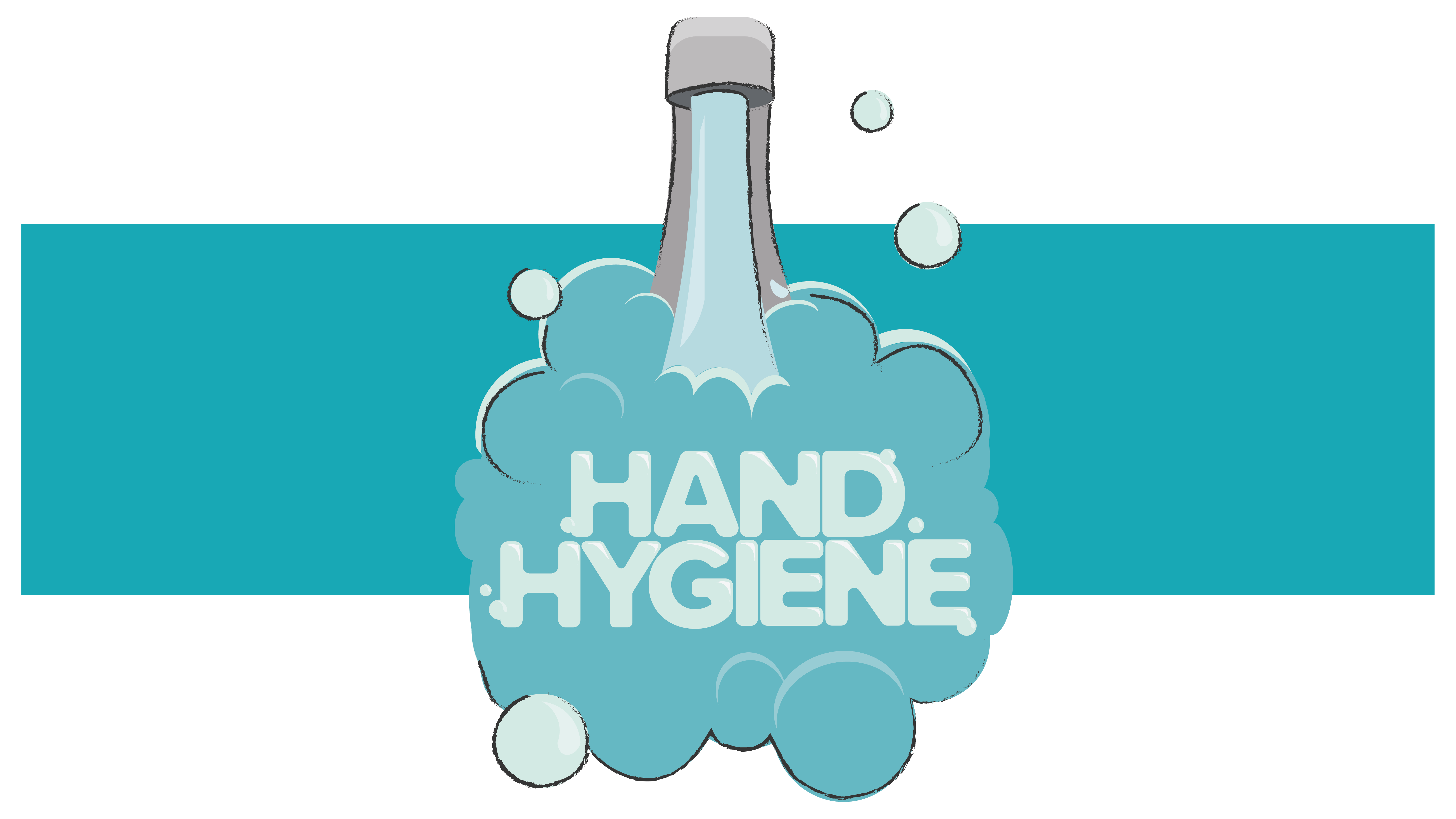 Handy Hygiene illustration faucet dispensing