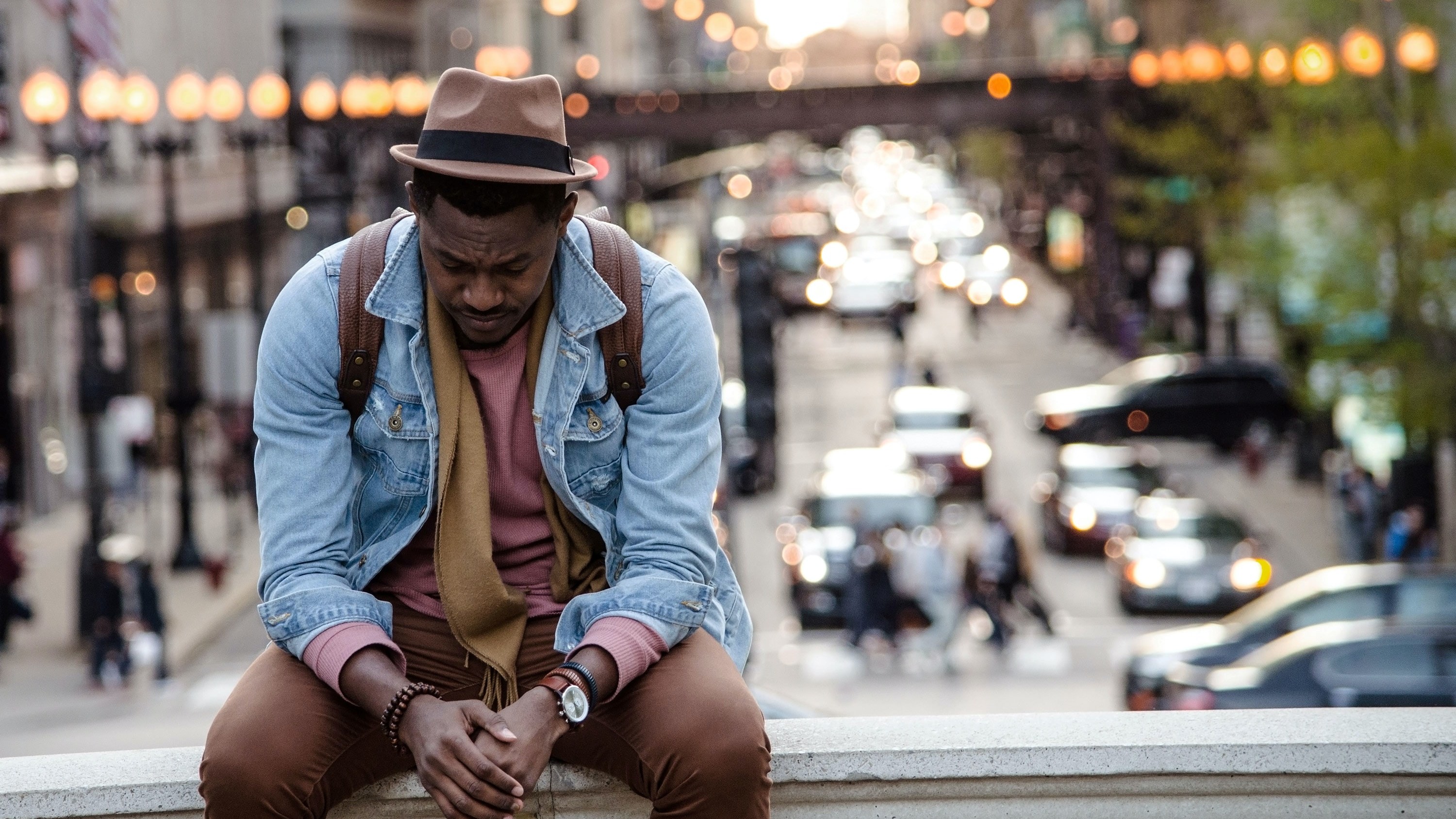 Young Adult Struggling with Mental Health Problems